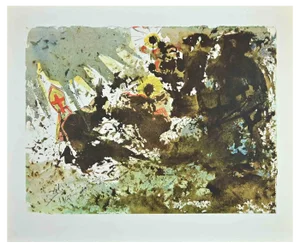 After S. Dali, Adveniat Regnum Tuum, Lithograph, 1964