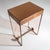 Metal Small Desk with Glass Sides, Italy, Mid-20th Century For Sale - Image 7 of 9