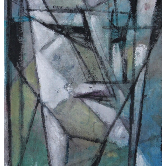 1980s Florentine School Artist, Hidden Portraits XX, 1990s, Acrylic on Canvas, Framed For Sale - Image 5 of 10