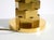 Large Brass Table Lamp with an Illuminated Base by Vereinigte Werkstätten, 1960s For Sale - Image 17 of 18