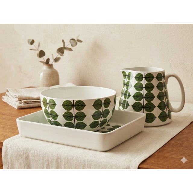 1960s 1960s Stig Lindberg Berså Porcelain Pitcher for Gustavsberg For Sale - Image 5 of 5