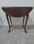 1990s 1990s Kincaid Solid Oak Country French Style 28" Drop-Leaf Pembroke Accent End Table For Sale - Image 5 of 6
