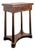 Empire Style Game Table in Mahogany For Sale