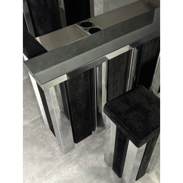Steel Bar Cabinets, 1970s, Set of 4 For Sale - Image 10 of 11