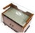 1950s Manner of Paolo Buffa, Pair of Mahogany and Glass Side Cabinets For Sale - Image 6 of 8