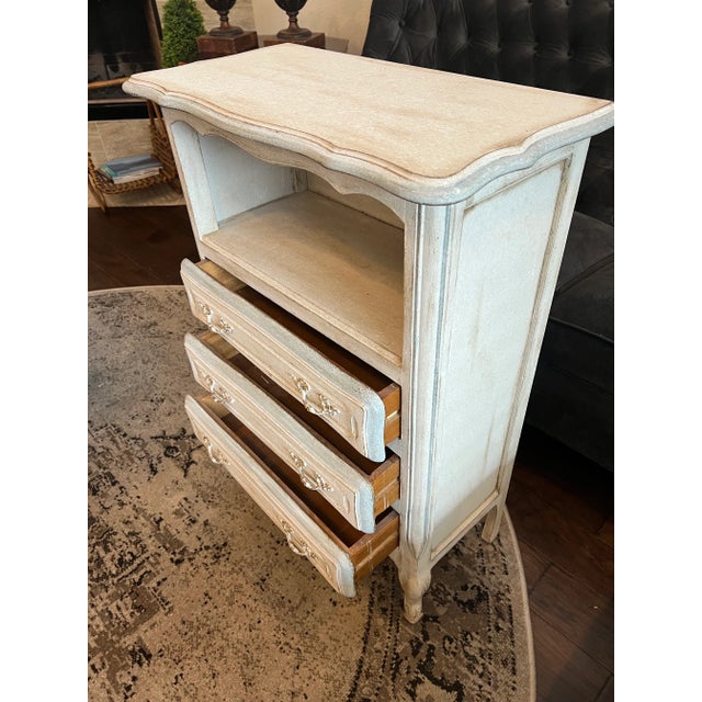 Mid 20th Century Vintage Country French Occasional Painted Cabinet Nightstand - Mid 20th C For Sale - Image 5 of 9