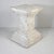 in covered wooden column of pieces of rare beauty marble, Italian manufacture fifties.