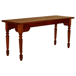 1920s Traditional Walnut Sofa/Entry Table