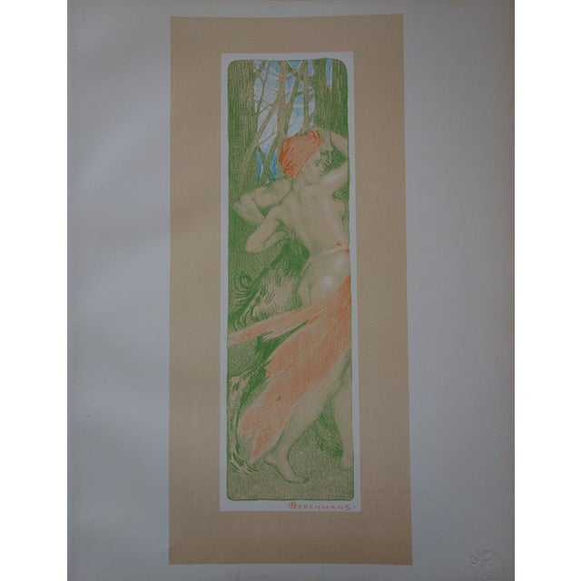 Emile Berchmans, Renewal, 1898, Lithograph For Sale - Image 5 of 5