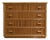 Bamboo and Woven Rush Chest of Drawers, 1970s For Sale