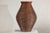 Contemporary Ribbed Vintage Pottery Vase With Burnished Surface For Sale - Image 3 of 18