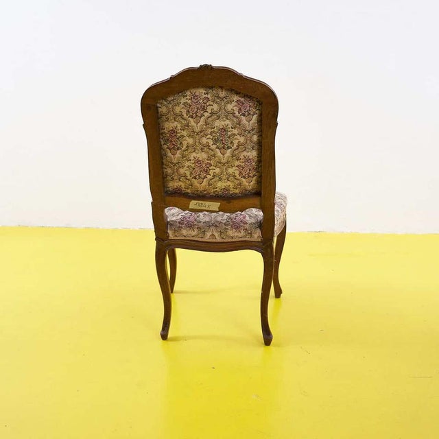 Baroque Style Chair in Wood For Sale - Image 6 of 11