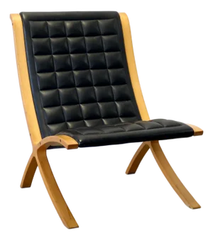 1950s Attributed to Fritz Hansen “Ax” Chair Designed by Peter Hvidt & Orla Mølgaard Nielsen