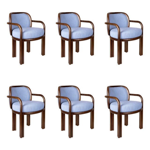 James Dining Chairs by Wood Tailors Club, Set of 6 For Sale