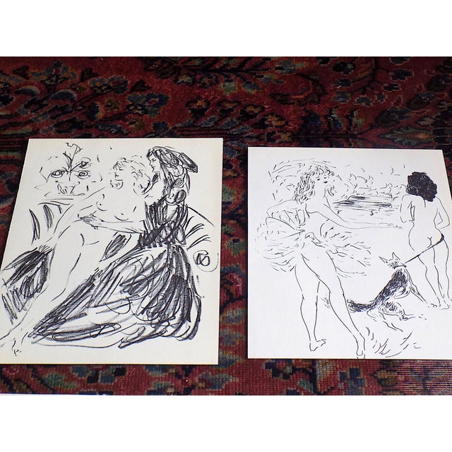 This set of twelve (12) lithographs (offset) by the well listed french artist Marcel Vertes (Hungary/France 1895-1961) is...