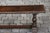 Two English Georgian Period Walnut Benches with Turned Legs and Cross Stretcher For Sale - Image 10 of 12