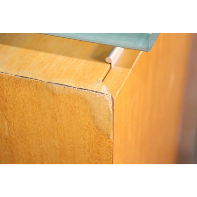 Mid 20th Century Glass Top Cabinet For Sale - Image 12 of 12