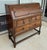 American C1900 Oak Barley Twist Secretary Desk For Sale - Image 3 of 12