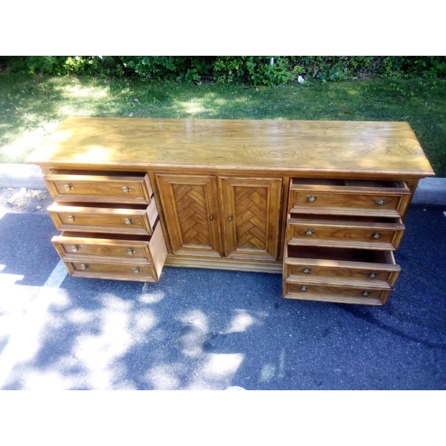 Drexel Heritage Drexel Heritage Lowboy Dresser Chartwell Collection on Sale $1595 Now Read Below For Sale - Image 4 of 7