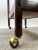 Wood English Style Bombay Company Butler's Tray Table Cherry Wood Drop Leaf Serving For Sale - Image 7 of 17