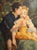 The Flute Lesson, Antique French Oil Painting After François Boucher Circa 1850 For Sale - Image 9 of 18