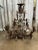 Tole Italian Chandelier For Sale - Image 4 of 4
