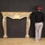 Italian Scenic Painted and Gilded Wooden Fireplace, 1980 For Sale - Image 3 of 13