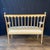 Cream 19th Century French Louis XVI Painted Loveseat For Sale - Image 8 of 11