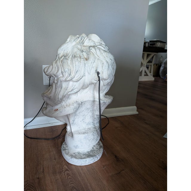 1990s Bust of Marsailles Lite Eyes For Sale In Rochester - Image 6 of 11