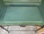 Vintage Customized Painted Green Faux Croc Faux Bamboo Iron Dry Bar Storage Cabinet by Lane For Sale - Image 10 of 18