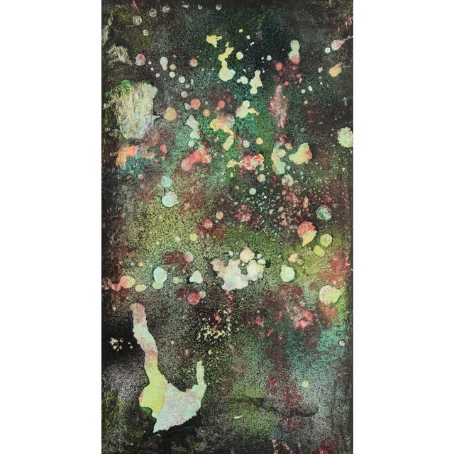 Hans Werner Kirchner, Abstraction (Red & Green), 1960, Watercolor For Sale - Image 12 of 12