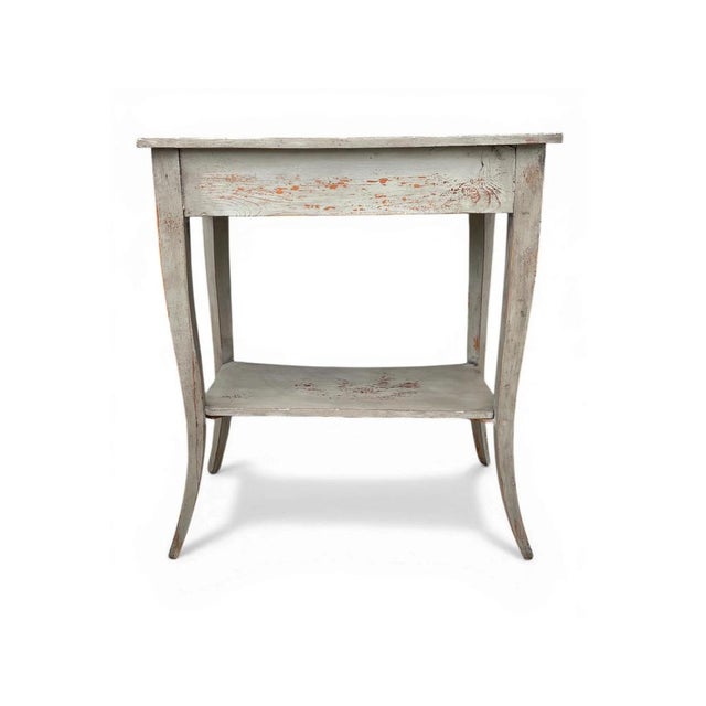 Biedermeier Lacquered Side Table, 1815 For Sale - Image 6 of 17