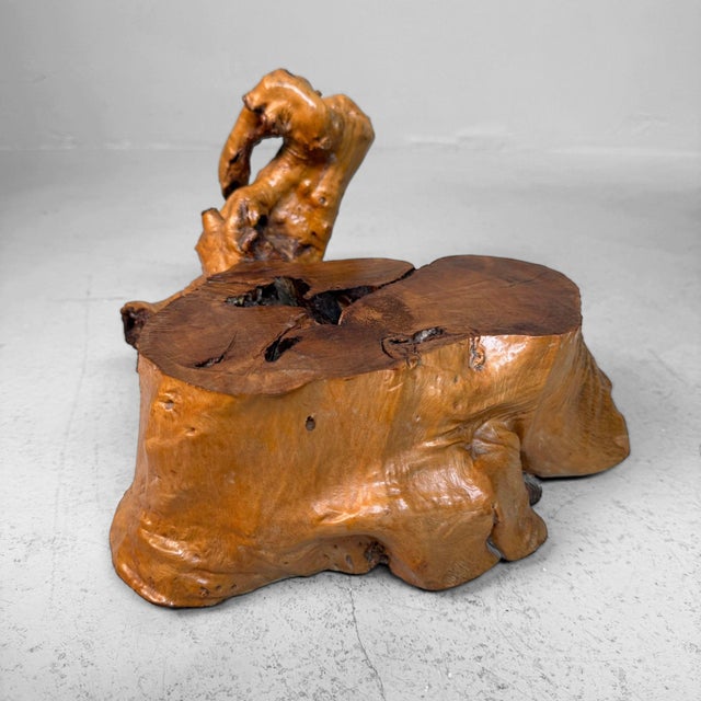 Japanese Wooden Ikebana Display, 1960s For Sale - Image 4 of 11