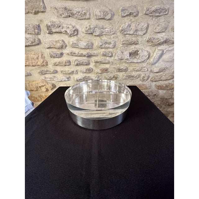 Vintage Silver-plated Metal & Methacrylate, 1960s For Sale - Image 16 of 16