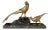 Statue in Gilt Bronze and Black Veined Marble by Irenée Rochard For Sale