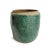 Beautiful vintage green and turquoise ceramic pot. Each is handmade and unique in color variations and signs of age and...