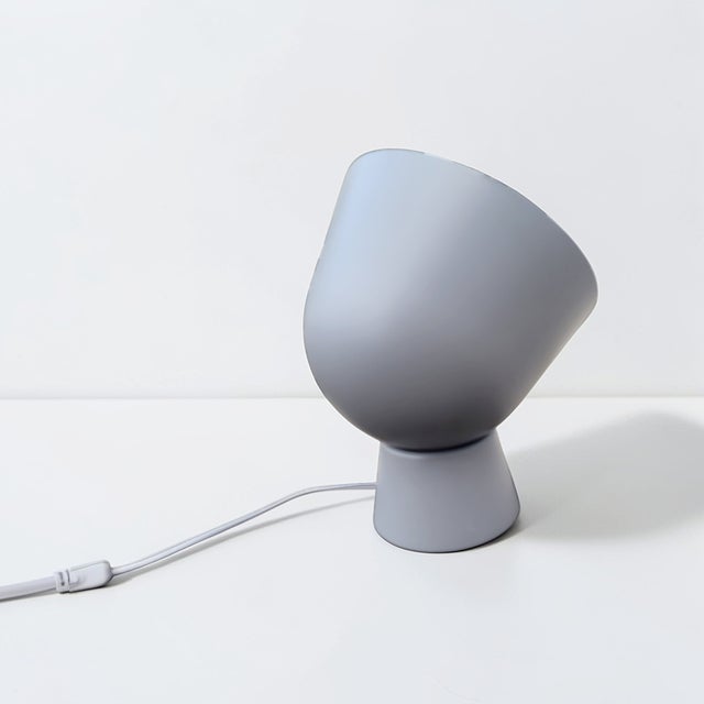 Gray Vintage Swedish Table Lamp by Ola Wihlborg for Ikea, 2000 For Sale - Image 8 of 14