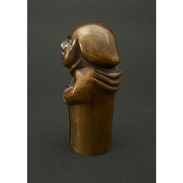 19th Century Bronze Monk For Sale - Image 4 of 6