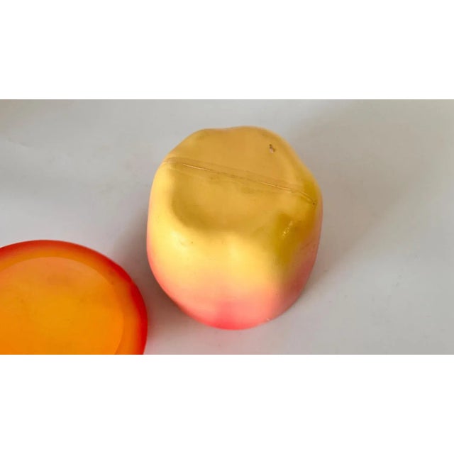 1970s Vintage French Ice Bucket in Plastic Fruit Shape, 1970 For Sale - Image 5 of 11