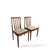 Mid-Century Scandinavian Teak Dining Chairs with Upholstered Seats, 1960s, Set of 2 For Sale - Image 6 of 8