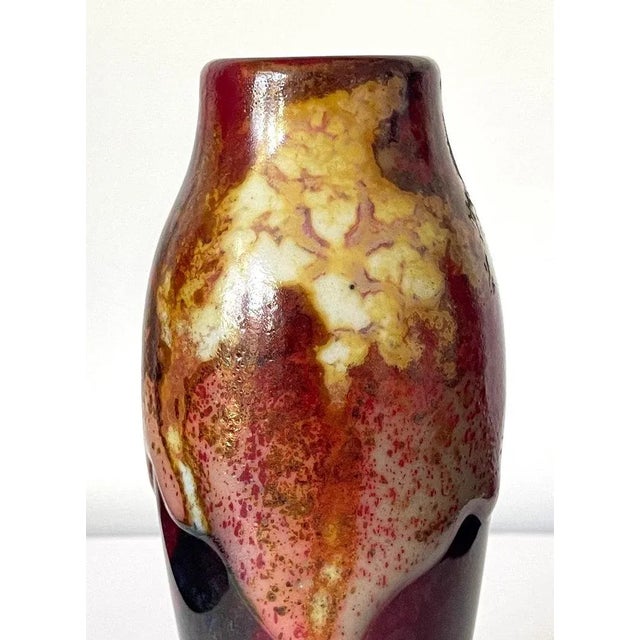1920s Ceramic Vase Royal Doulton Chang Ware For Sale - Image 11 of 12