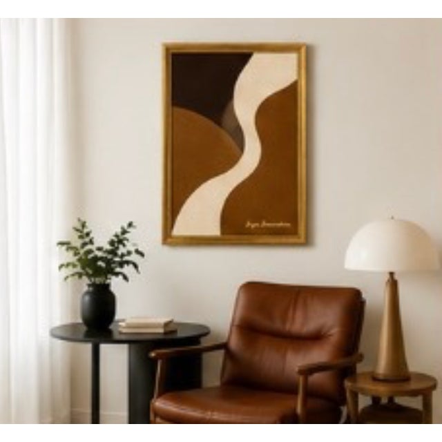 Paint Silk Current Modern Painting Framed by Bryan Boomershine For Sale - Image 7 of 10