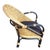 Modern Modern Black Rattan Armchair Dining Chair W/ Wicker Seat For Sale - Image 3 of 4