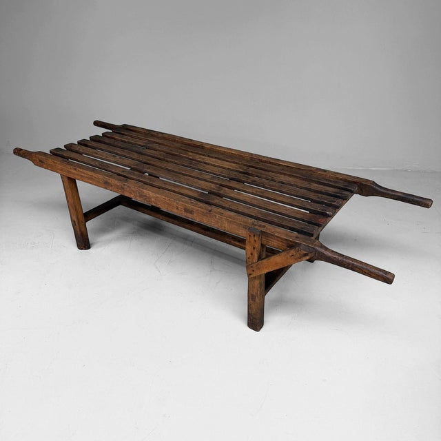 Antique French Display Bench, 1900s For Sale - Image 16 of 16