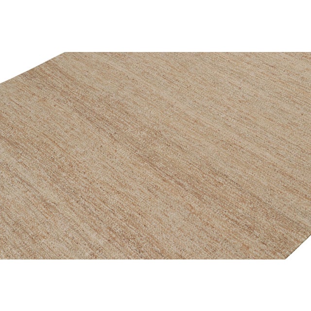 This contemporary 9x12 flatweave belongs to Rug & Kilim’s brand new collection—handwoven in all-natural jute. On the...