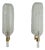 Glass Wall Sconces attributed to Andrea Arbus for Veronese, 1960s, Set of 2 For Sale