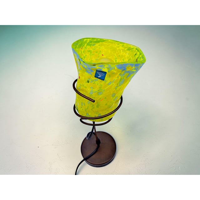 Murano Glass Table Lamp by Goto Luminoso for Barovier & Toso, 1990s For Sale - Image 4 of 7