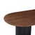 Wood Marlow Black Wood Oval Dining Table For Sale - Image 7 of 10