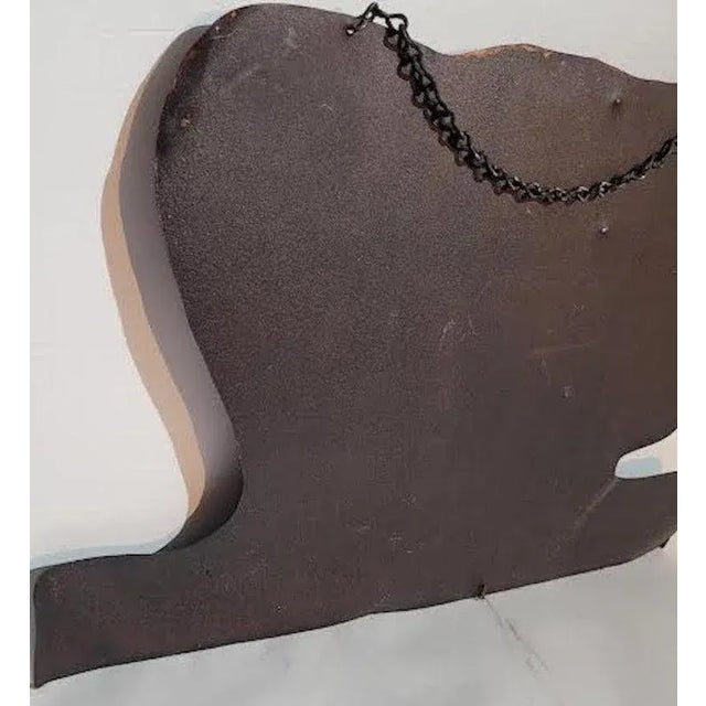 Holstein Milk Painted Metal Trade Sign For Sale In Los Angeles - Image 6 of 9