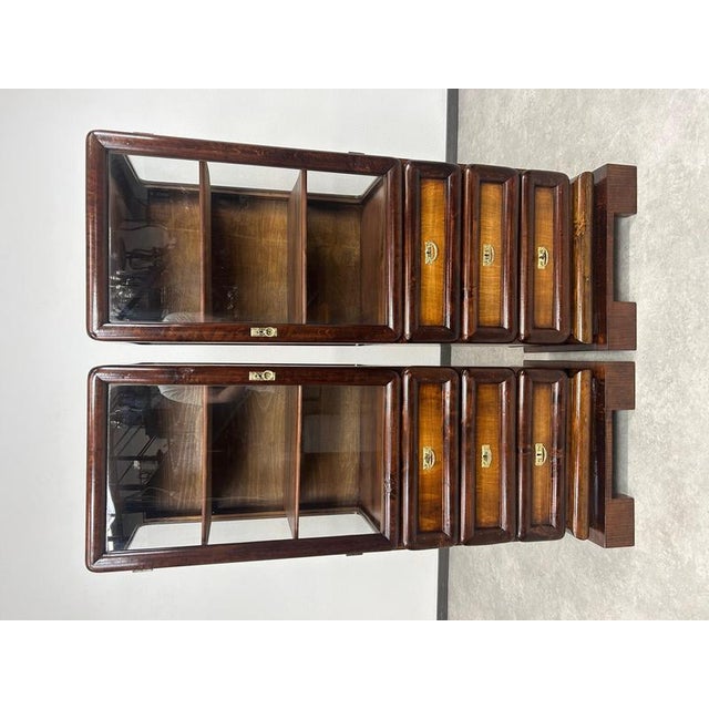 Art Deco Vitrines, 1930s, Set of 2 For Sale - Image 3 of 14